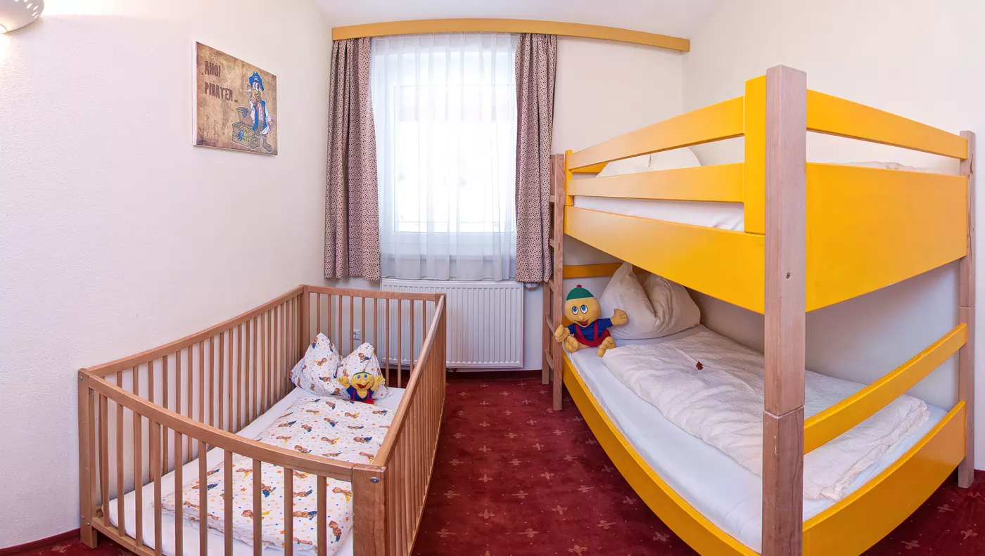 Kinderhotel Zimmer/Appartement Himmelbett